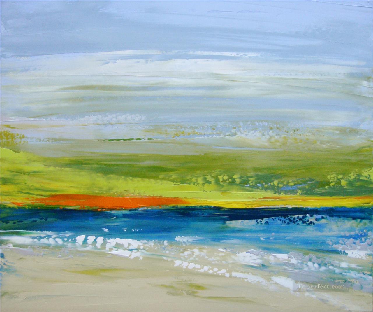paisaje marino abstracto 100 Pintura al óleo